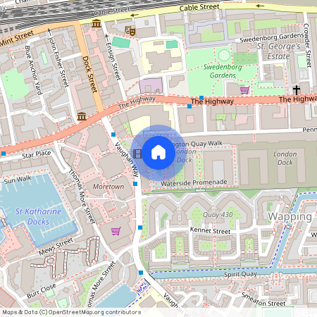 Merino Gardens, Wapping, E1W