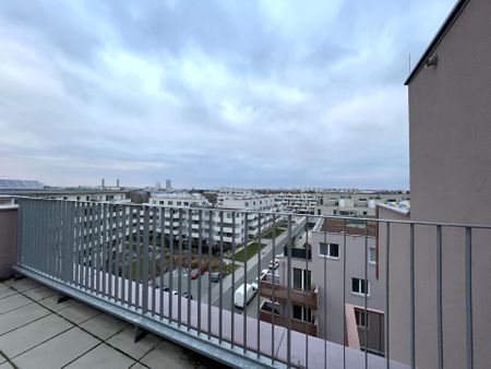 2-Zimmer-Neubauwohnung mit Terrasse in 1210 Wien zu mieten - Foto 3