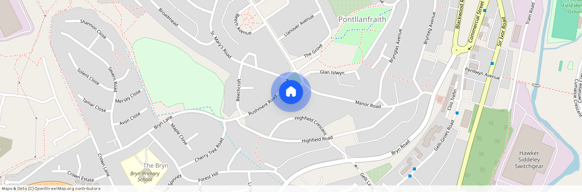 THE CIRCLE, MANOR RD, BLACKWOOD, NP12 2NP