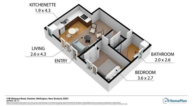 Spacious 1-Bedroom Apartment in Hataitai - Photo 1