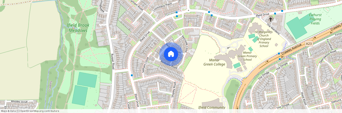 Bedivere Road, Ifield, RH11