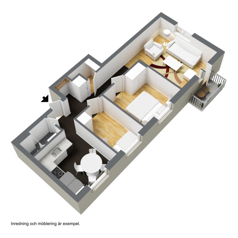 Majorsgatan, Borås - Foto 2