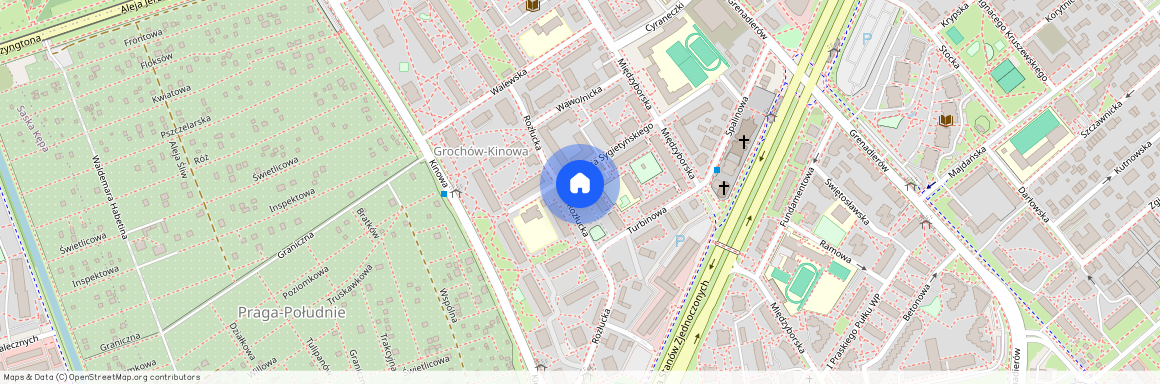 ul. Tadeusza Sygietyńskiego, Grochów, Praga-Południe, Warszawa, mazowieckie