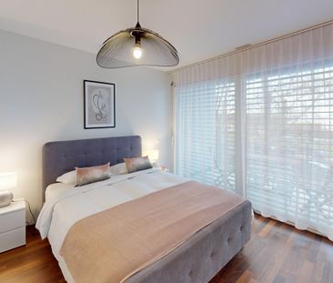 Elegant 3-bed furnished apartment with balcony in Morges - Photo 5