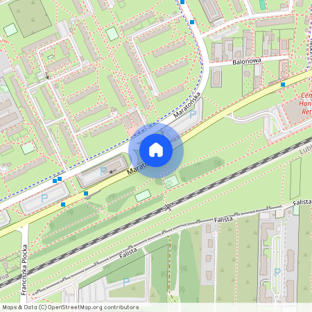 Łódź Polesie, Maratońska