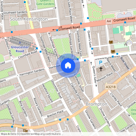 Stanhope Gardens, South Kensington, SW7, London