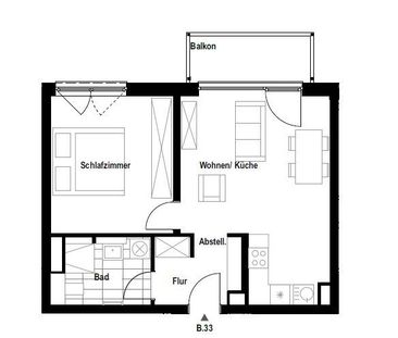 Umzug gefällig? 2-Zimmer-Wohnung - Foto 5