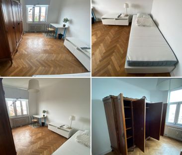 ✨️ 2 gemeubileerde kamers in een appartement van 125m2 nabij EU Qua... - Foto 2