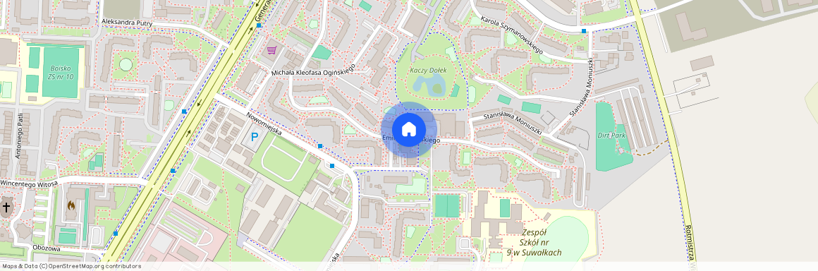 ul. Emila Młynarskiego, Suwałki, podlaskie