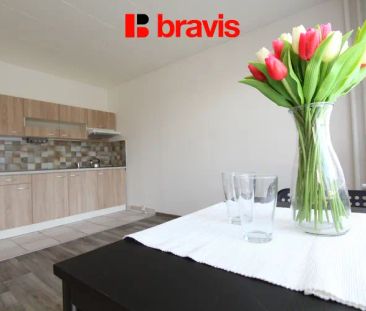 Pronájem bytu 1+kk, Brno - Starý Lískovec, lodžie, šatna, ulice U P... - Photo 2