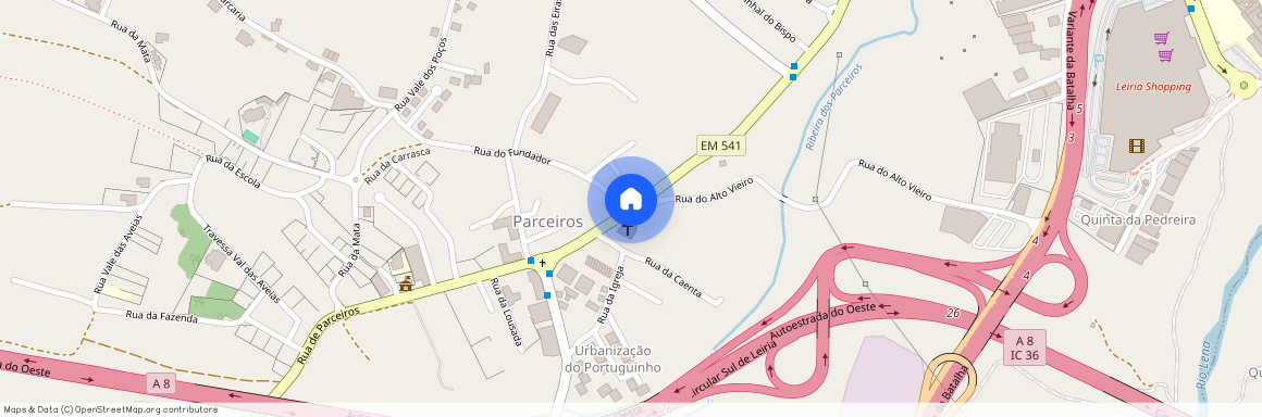 Leiria - Leiria - Parceiros e Azoia - SANTA CLARA