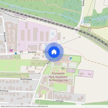 ul. Rubież, Naramowice, Stare Miasto, Poznań, wielkopolskie