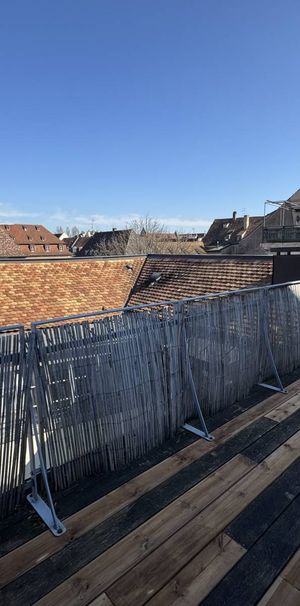 À LOUER ! Charmant duplex de 63 m² et 80 m² au sol avec terrasse privative, proche de la cathédrale - Photo 1