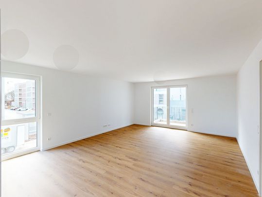 Die Klassische auf der Ecke: Neubauwohnung mit 2 Zimmern und EBK - Photo 1
