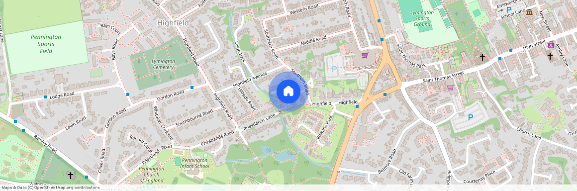 St. Annes Gardens, Lymington