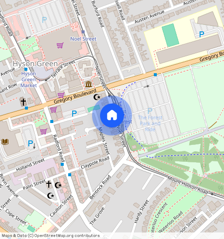 ** Noel Street, Nottingham