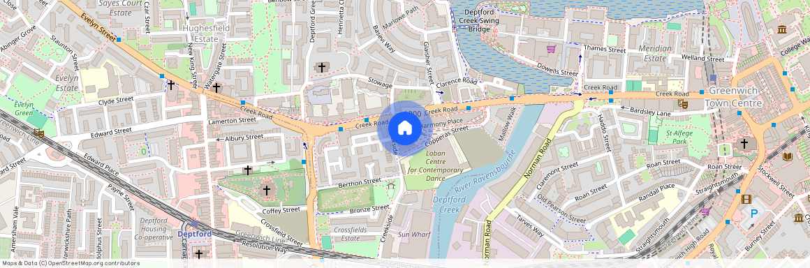 Little Thames Walk, Greenwich, SE8