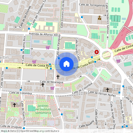 Calle de Costa Rica, Madrid, Community of Madrid 28016