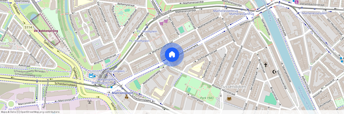 Spangen, 3027 HM, Mathenesserweg, Rotterdam