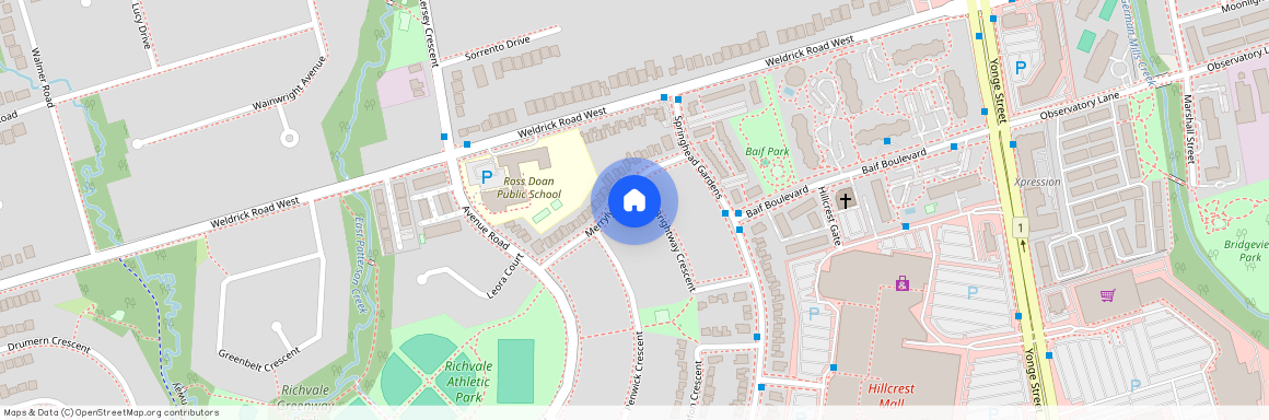 23 Merrylyn Drive Unit# Main, Richmond Hill