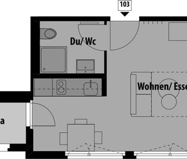 1.5 Zimmer, 1. Stock - Photo 5