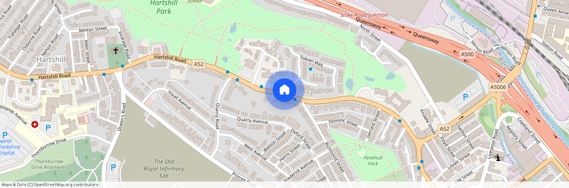 Tolkien Way, Hartshill, ST4