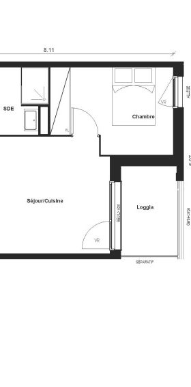 Location Appartement 2 pièces 41m² EAUNES 31600 - Photo 2