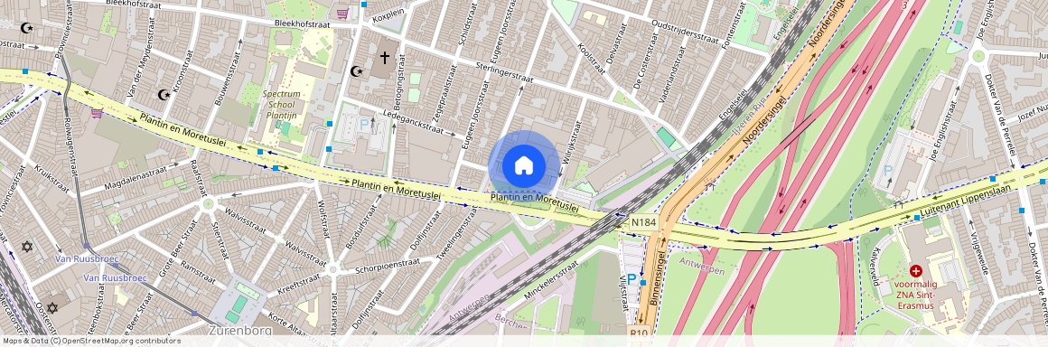 Plantin En Moretuslei, 335, 142, 2140, Antwerpen