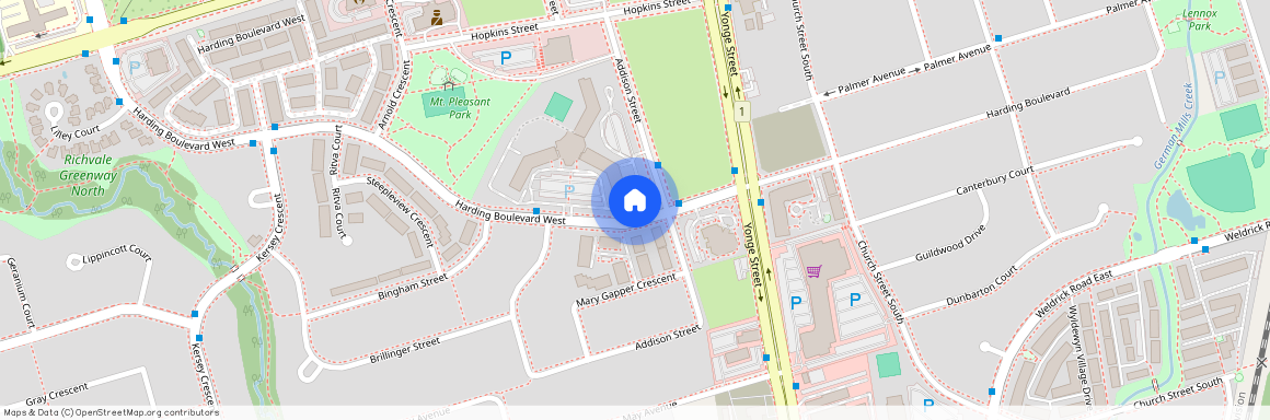707 - 20 HARDING BOULEVARD W, Richmond Hill, Richmond Hill, York, L4C 0P5