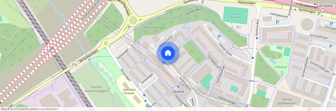 Hjulsta Backar 16, Tensta