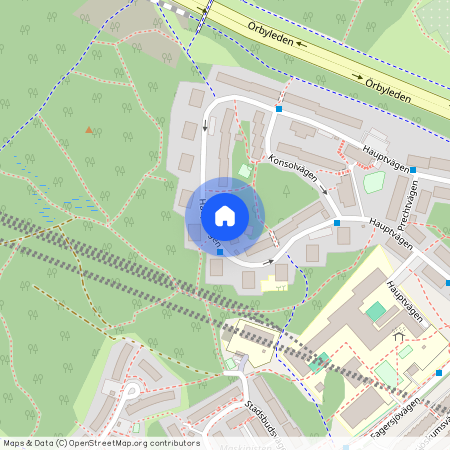 Hauptvägen 51, Hökarängen