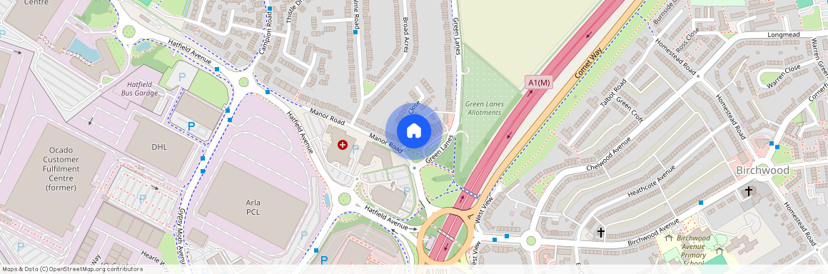 Manor Close, Hatfield, AL10
