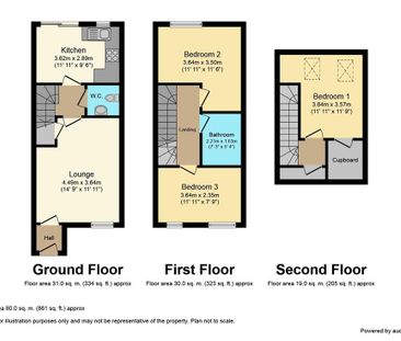 3 bed town house to rent in NE63 - Photo 3