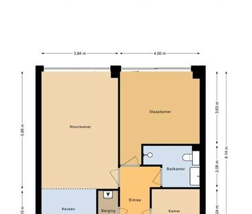 Condorweg, Apeldoorn - Appartement 1 chambre (64 m²) - Foto 3
