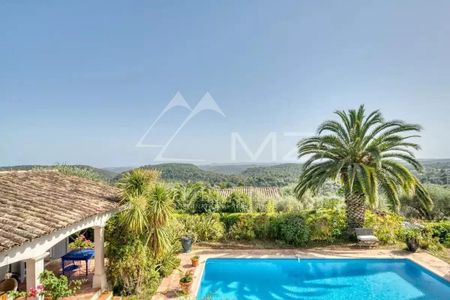 Tourrettes-sur-Loup - Villa provençale avec vue mer - Photo 5