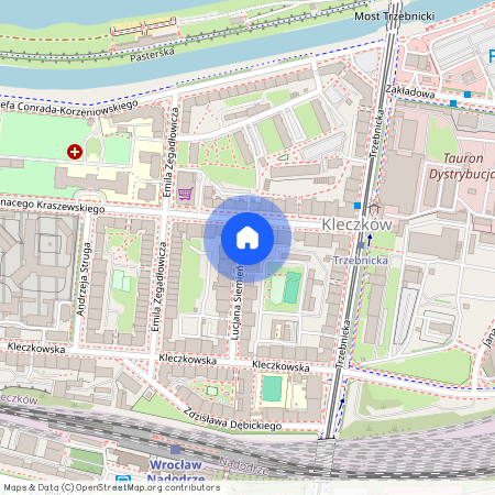 ul. Lucjana Siemieńskiego, Kleczków, Psie Pole, Wrocław, dolnośląskie