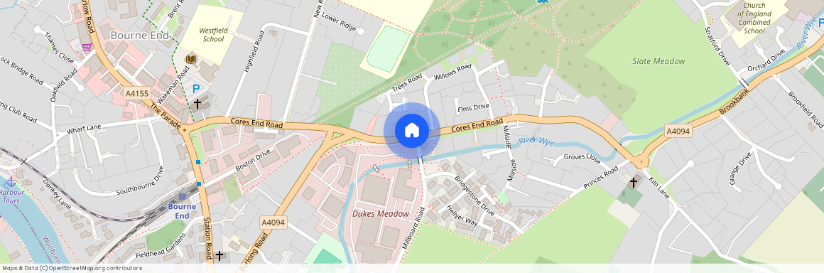 Cores End Road, Bourne End