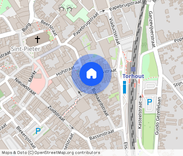 Appartement te huur in Torhout voor € 600 met 1 slaapkamer - Foto 1