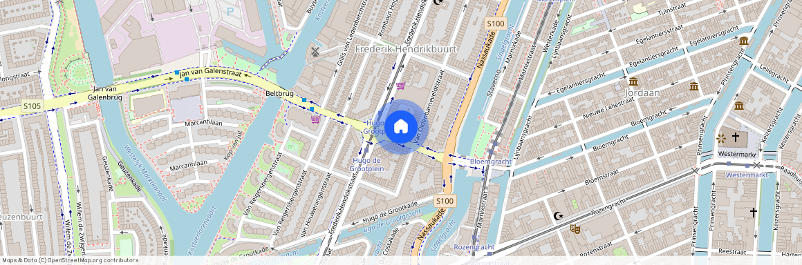 Tweede Hugo de Grootstraat 28G, 1052LD, Amsterdam