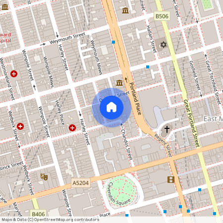 2 Mansfield Street, Marylebone, London, W1G