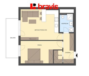 Pronájem bytu 2+kk 54 m² - Photo 6