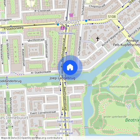 Apollobuurt, 1077 VA, Bernard Zweerskade, Amsterdam