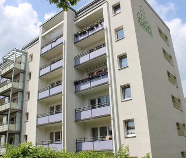 Helle 1-Raum-Wohnung mit Balkon und Dusche - Photo 4