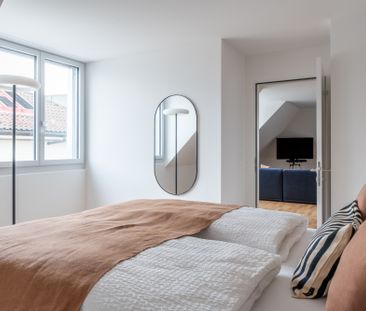 4min zum HB - möblierte 2.5 Zimmer Loft-Wohnung - Photo 2
