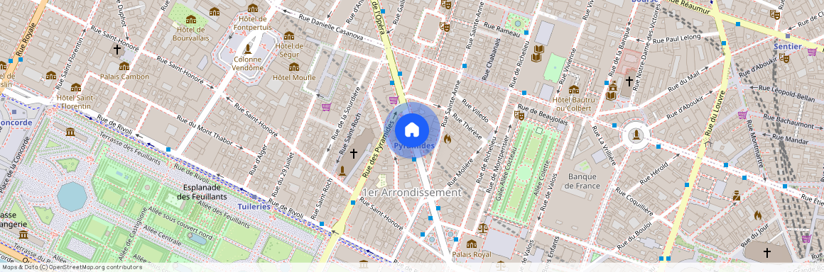 Appartement à louer Avenue de l'Opéra, Paris 1er