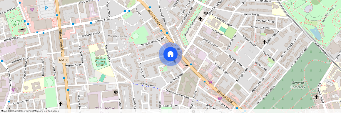 Clifford Street, Bedroom Student House, NG7