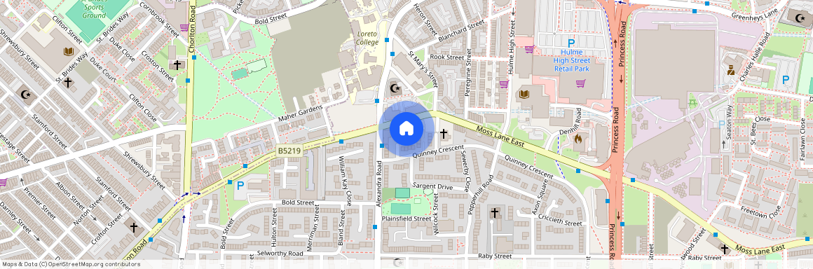 4 Bed Townhouse – Moss Lane East, Hulme, Manchester