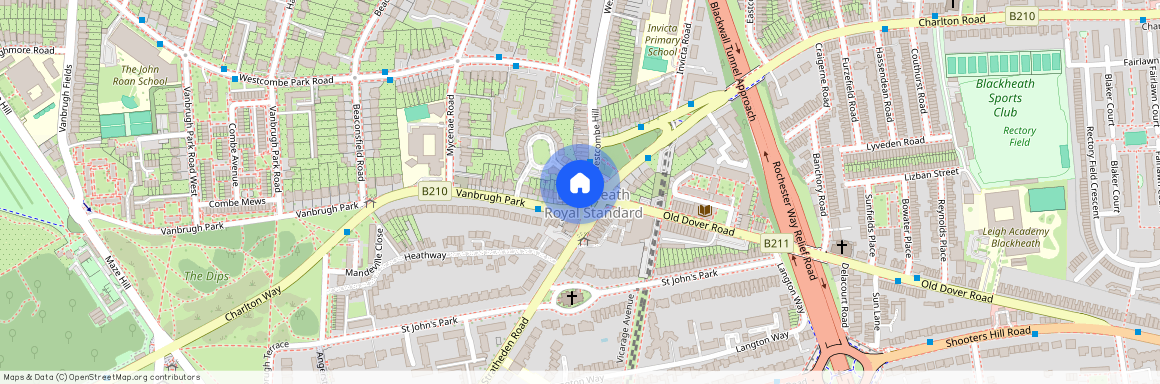 Vanbrugh Park, Blackheath, SE3, London