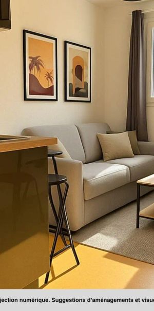 Appartement à louer 1 pièce 18.47m² - Photo 1