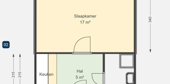 Studio au Rivierstraat 65, Rotterdam - À Louer - Foto 3